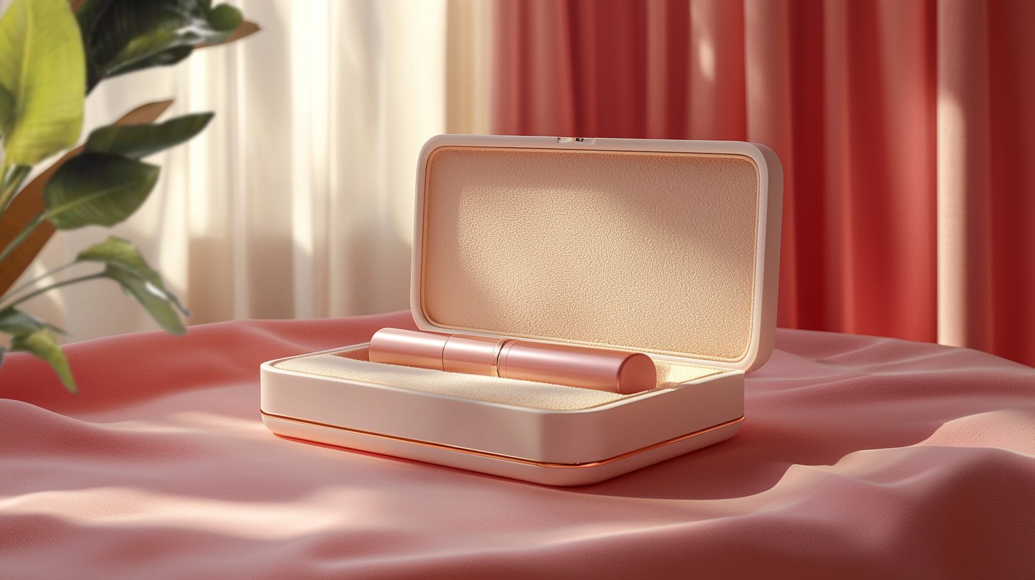 Low carbon packaging for cosmetics